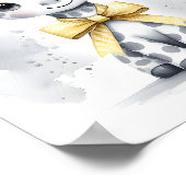 Poster Touche de Couleur Crèche Animaux de la Jungle Gira (Coin)