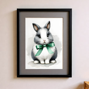 Poster Touche de couleur Ferme Animaux de la nurserie Lap
