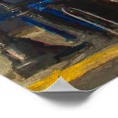 Poster Touche de la barre de sifflet Ouest (Coin)