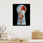 Poster Touche du clavier vers le haut (Cuisine)