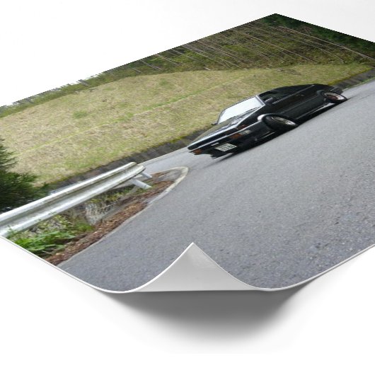 Poster Touche et dérive AE86 (Coin)