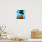 Poster Toucher l'affiche des nuages (Cuisine)