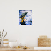 Poster Toucher le ciel (Impression de toile) (Cuisine)