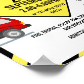 Poster TOUCHER UN événement de thème TRUCK (Coin)