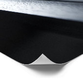 Poster Touches de piano détaillées (Coin)