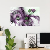 Poster Touches de Rose (Bureau à domicile)