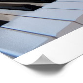 Poster Touches rose pétale (Coin)