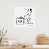 Poster Touches Sans Verrouillage Connu : (Cuisine)