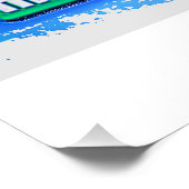 Poster Touchez ce bouton Like (Coin)