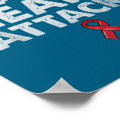 Poster Tougher Than A Heart Attack Heart Disease Awarenes (Coin)