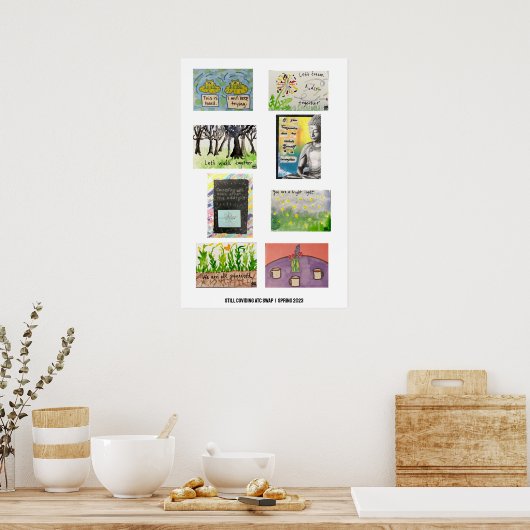 Poster Toujours au programme ATC Swap Spring 2023 - affic (Cuisine)