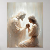 Poster Toujours avec vous, l'art chrétien, Jésus et la fe (Devant)