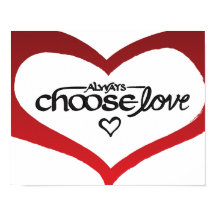 Toujours choisir Love Calligraphy Imprimer