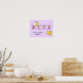 Poster Toujours & Éternellement Drapeau Lesbien Coucher d (Cuisine)