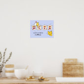 Poster Toujours & Éternellement Drapeau Lesbien Coucher d (Cuisine)
