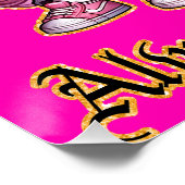 Poster Toujours & Forever Meilleurs amis filles cadeau (Coin)