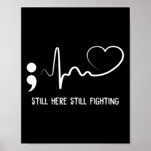 Poster Toujours Ici Lutter Contre Le Suicide Cardiaque Pr