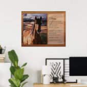 Poster Toujours inspiration (Bureau à domicile)