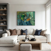 Poster Toujours la vie avec Ginger Jar et Eggplants, Céza