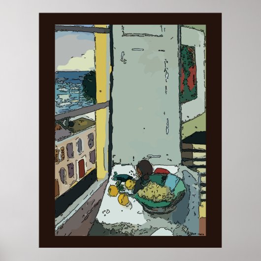 Poster Toujours la vie de la fenêtre (Devant)