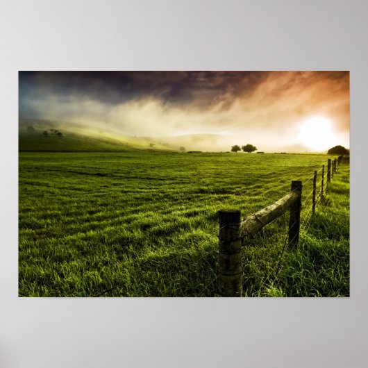 Poster Toujours plus vert de l'autre côté (Devant)
