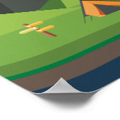 Poster Toujours prêt pour une aventure ! Nurserie & Enfan (Coin)