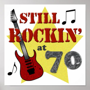 Poster Toujours Rockin' À 70 Ans