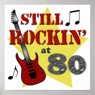 Poster Toujours Rockin à 80 ans
