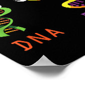 Poster Toujours Une Adn Unique Rna Toujours La Science Dr (Coin)
