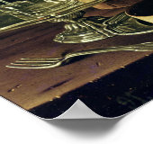 Poster Toujours Vie. Le Snack (Coin)