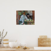 Poster Toulouse-Lautrec - Au Café La Mie (Cuisine)