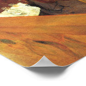 Poster Toulouse-Lautrec : Au Moulin-Rouge (Coin)