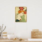 Poster Toulouse-Lautrec - Buste De Mlle. Marcelle Lender (Cuisine)