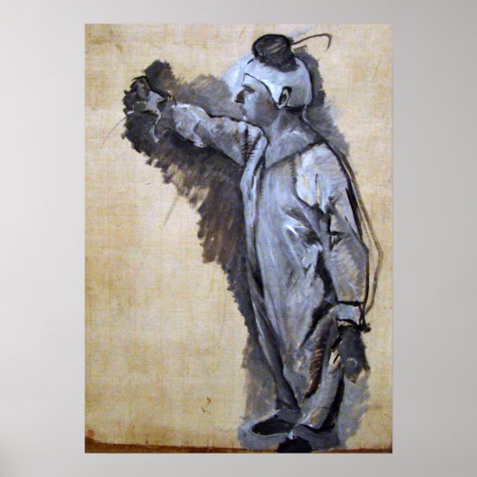 Poster Toulouse-Lautrec - Clown 1886 (Devant)