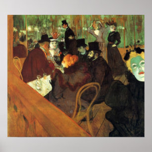 Poster Toulouse-Lautrec - dans le fard à joues