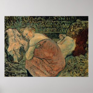 Poster Toulouse-Lautrec - Deux amis