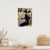 Poster Toulouse-Lautrec - Divan Japonais (Cuisine)