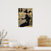 Poster Toulouse-Lautrec - Divan Japonais (Cuisine)