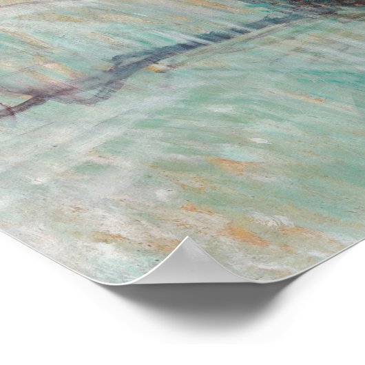 Poster Toulouse-Lautrec - En Lit, Baiser (Coin)