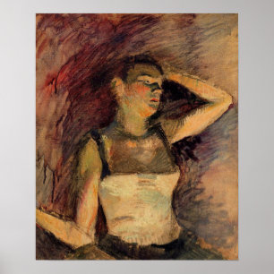 Poster Toulouse-Lautrec - Étude d'une danseuse 1888