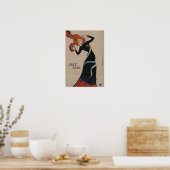 Poster Toulouse-Lautrec Jane Avril (Cuisine)