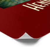 Poster Toulouse-Lautrec : Jane Avril Danzante (Coin)