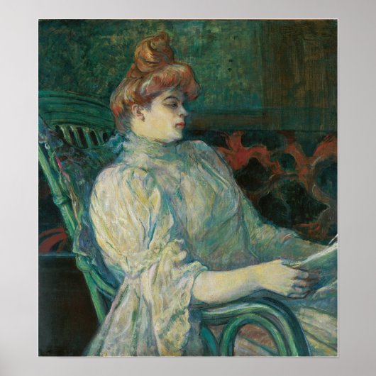 Poster Toulouse-Lautrec - Madame Marthe X Bordeaux (Devant)