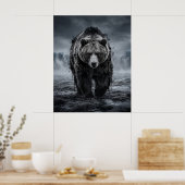 Poster Toundra de l'ours tacheteur (Cuisine)