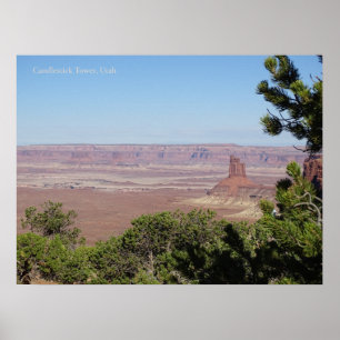 Poster Tour à bougies dans le Parc national des Canyons