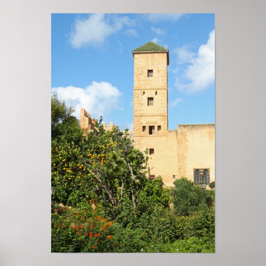 Poster Tour à Rabat, Maroc (Devant)