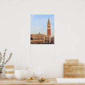 Poster Tour Bell, Piazza San Marco, Venise (Cuisine)