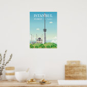 Poster Tour Camlica | Istanbul, Turquie (Cuisine)