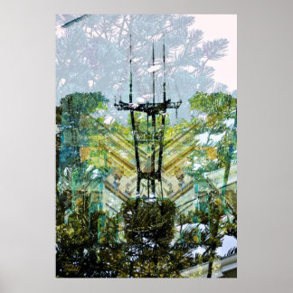 Poster tour camouflée