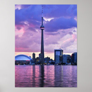 Poster Tour CN : Vue de Centre Island Toronto